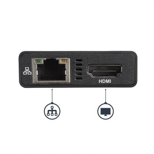 StarTech Adaptador Multipuertos USB-C con HDMI/2x Puertos USB-A/PD 60W Negro