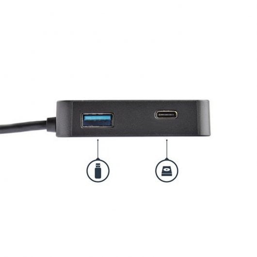 StarTech Adaptador Multipuertos USB Tipo-C HDMI/USB/Ethernet