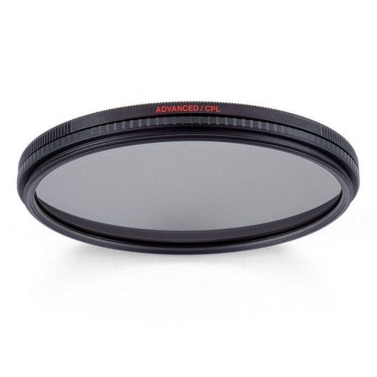 Filtre polarisant circulaire avancé Manfrotto pour objectif 62 mm