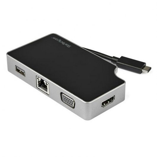 StarTech Adaptador USB-C Multipuertos HDMI y VGA PD 95W