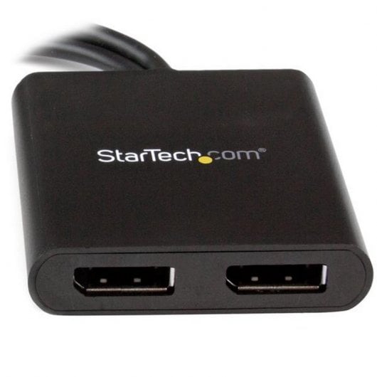 StarTech.com Hub MST DisplayPort a 2 Porte - Adattatore Multi-Monitor DP 1.2 - Sdoppiatore\Splitter Video DisplayPort 4K 30Hz o 1080p 60Hz per Doppio Monitor - Alimentazione via bus USB - Solo Windows