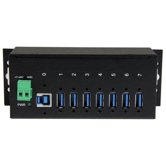 StarTech Hub Ladrón USB 3.0 de 7 Puertos Industrial