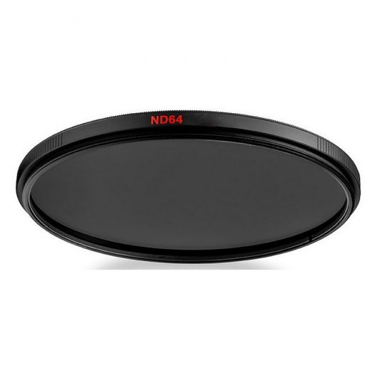 Manfrotto Filtro de Densidad Neutra ND64 para Objetivo de 67mm con Reducción de 6 F-stops