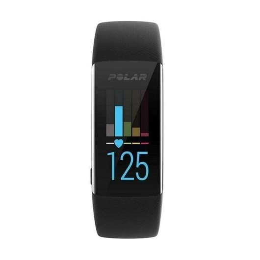 Bracelet d'activité Polar A370 Bluetooth TFT Noir Autonomie 4 jours suivi sommeil et fréquence cardiaque