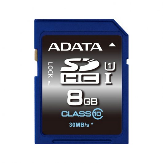 ADATA Premier SDHC UHS-I U1 Class10 8GB Classe 10