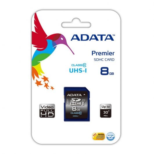 Adata Premier SDHC 8GB Clase 10 UHS-I