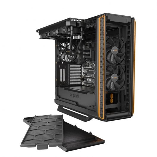 Be Quiet! Silent Base 801 Cristal Templado USB 3.0 Naranja