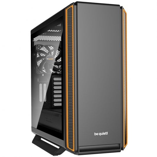Be Quiet! Silent Base 801 Cristal Templado USB 3.0 Naranja