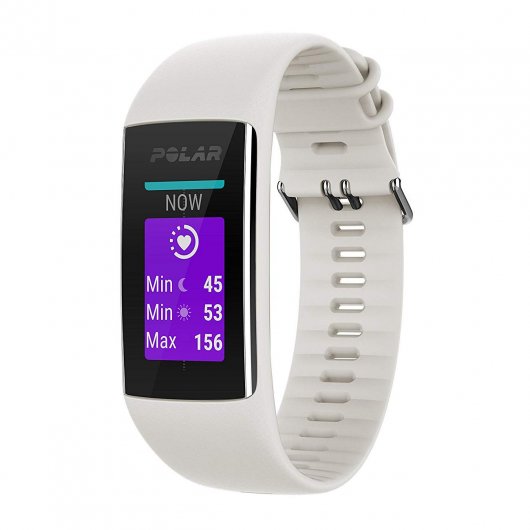 Polar A370 Pulsera de Actividad Blanco S