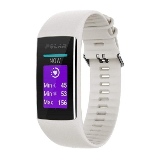 Pulseira de Atividade Polar A370 Bluetooth TFT Branco 4 dias Monitor Cardíaco GPS via telemóvel Smart Coaching