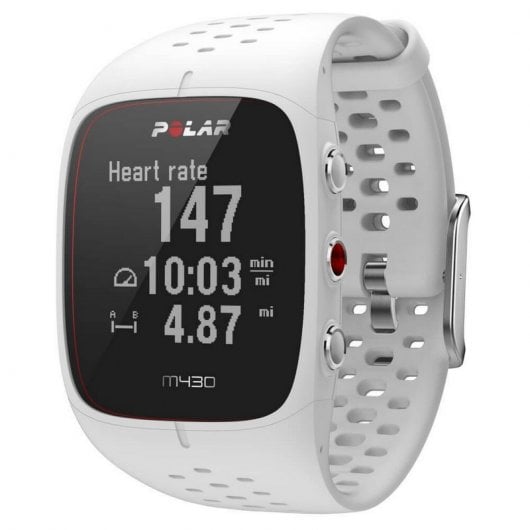 Polar A430 Reloj Running Blanco M/L