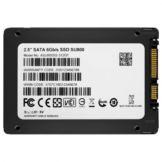 ADATA Ultimate SU800 2.5" 512 GB Serial ATA III TLC