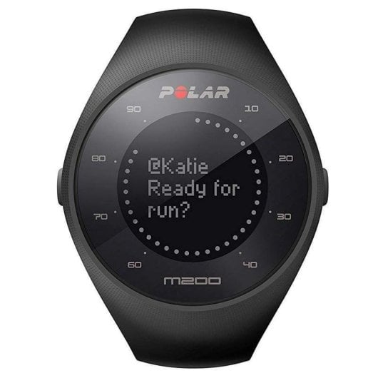 Polar M200 Bluetooth GPS 42mm Preto M/L Resistente à Água Pulsómetro Monitor Sono
