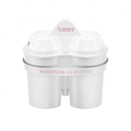 BWT Vida Manual Jarra Filtradora de Agua con Magnesio 2.6L Blanco + 12 Filtros