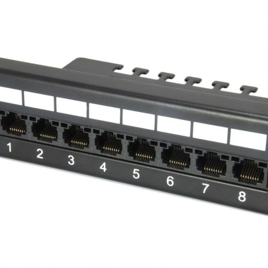 Equipé Patch Panel 24 Ports Cat 6 Non Blindé