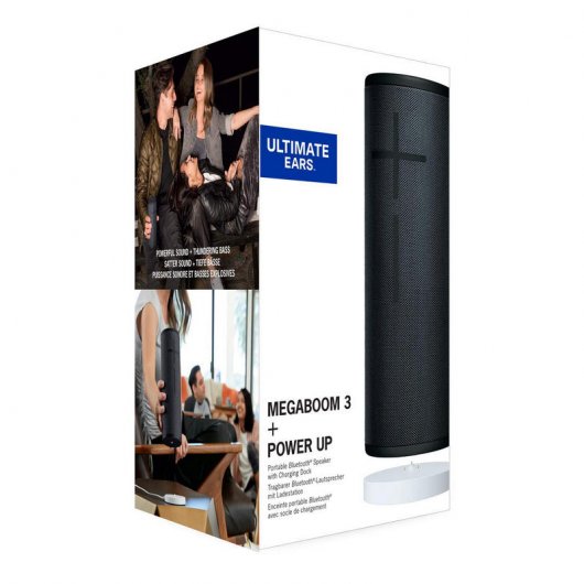 Ultimate Ears Megaboom 3 Altavoz Inalámbrico Negro + Power Up
