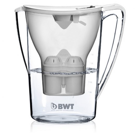 BWT Penguin Electrónica Jarra Filtradora de Agua con Magnesio 2.7L Blanco + 6 Filtros