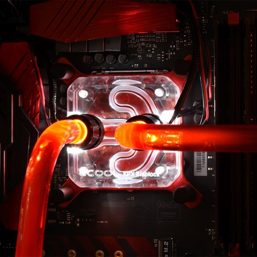 Alphacool CPU Ice Block XPX Intel/AMD Polished Clear Version
