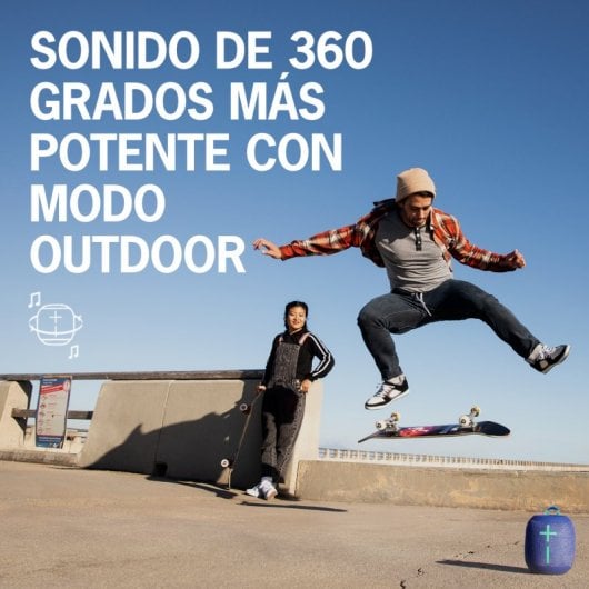 Ultimate Ears Wonderboom 2 Altavoz Inalámbrico Negro