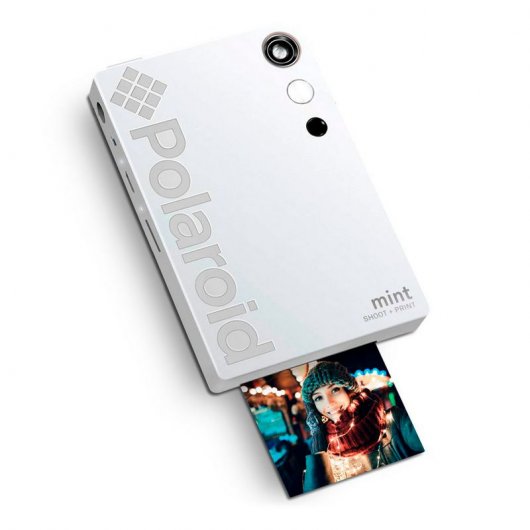 Polaroid Mint 2 en 1 Cámara Instantánea Blanca