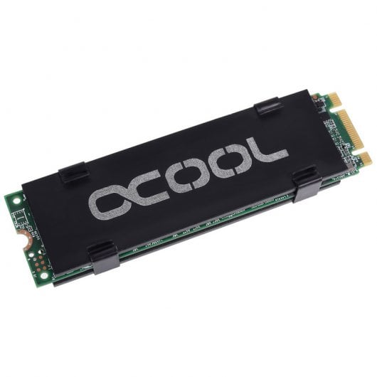 Alphacool HDX M.2 SSD M01 80mm Chips para Radiador Negro/Aluminio