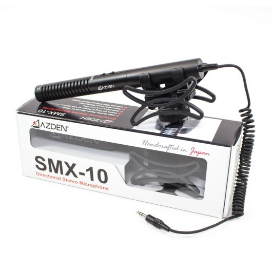 Azden SMX-10 Micrófono para Cámara Réflex