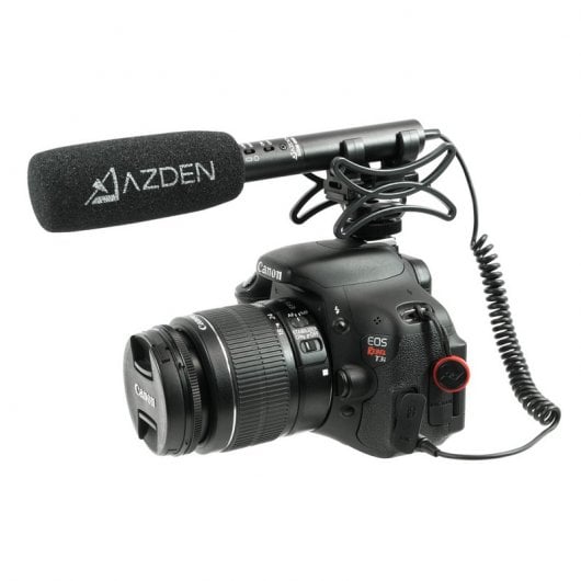 Azden SGM-990 + i Microfone para Câmaras Réflex e Smartphones