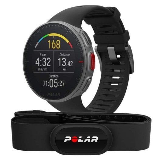 Polar Vantage V Reloj Running Negro HR M/L