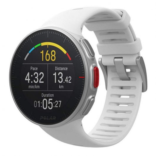 Polar Vantage V Reloj Running Blanco M/L