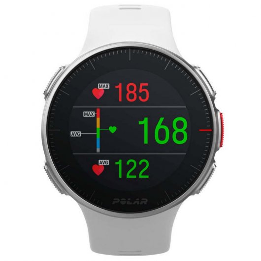 Polar Vantage V Reloj Running Blanco M/L