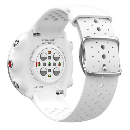 Polar Vantage M Relógio Running Branco M/L