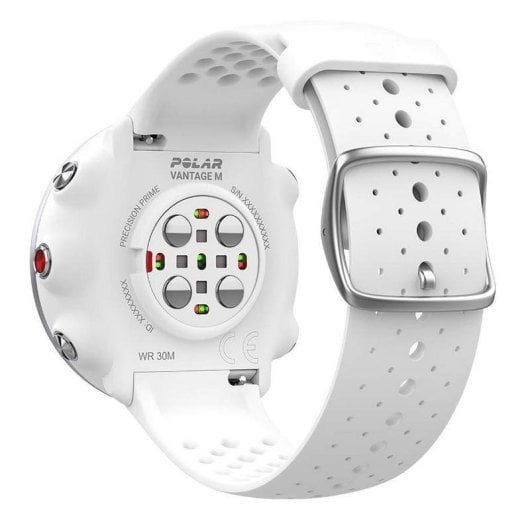 Polar Vantage M Reloj Running Blanco S/M