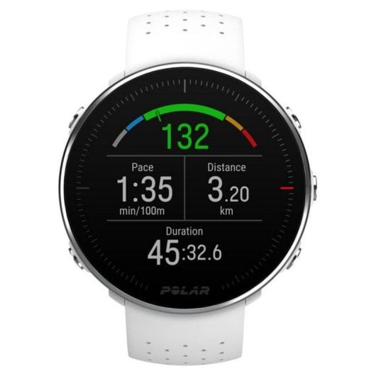 Polar Vantage M Reloj Running Blanco S/M