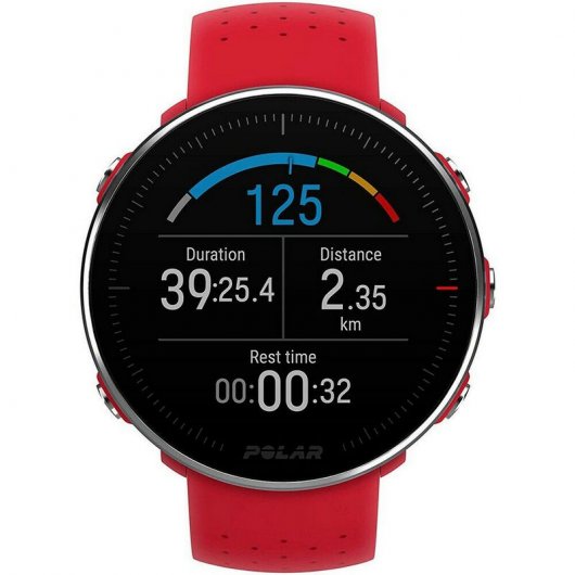 Polar Vantage M Reloj Running Rojo M/L