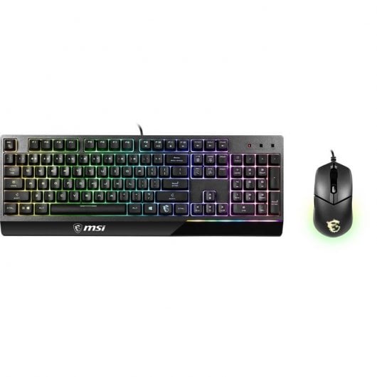 MSI Vigor GK30 Teclado Gaming + Clutch GM11 Ratón Gaming 5000DPI