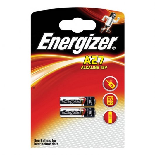 Energizer Pila Alcalina A27 12V 2 Unidades