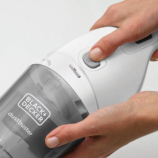 Aspirateur à Main Black & Decker NVB215WN 4,5W 8min 0,37L Ultra-léger Blanc