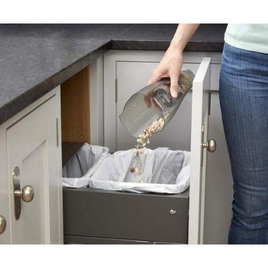 Aspirador de Mão Black & Decker NVC215W 15W 10min Filtro Lavável Depósito 0,385L