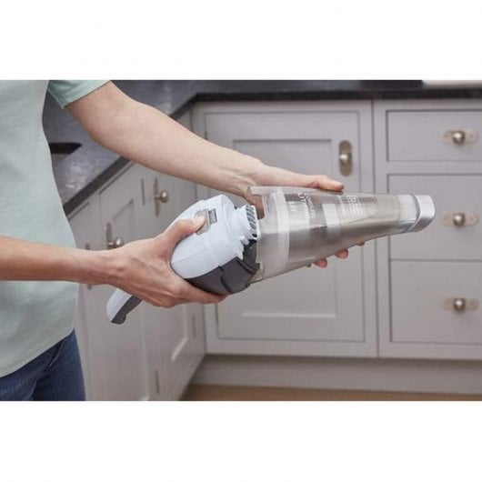 Black & Decker NVC215W Aspiradora de Mano sin Bolsa 7.2V 1.5Ah Gris/Azul