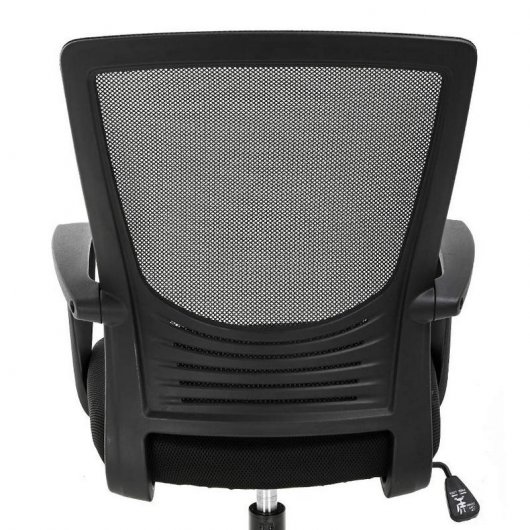 Silla de Oficina Giratoria TLV-S1 360º con Soporte Lumbar Negra