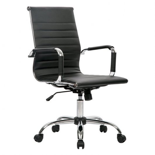 Silla de Oficina TLV-SB1 Ergonómica Reclinable Negra