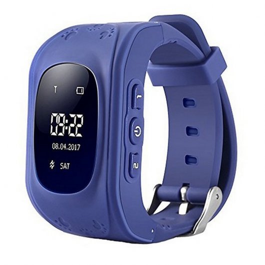 GeoKid Teknon Reloj con GPS para Niños Azul