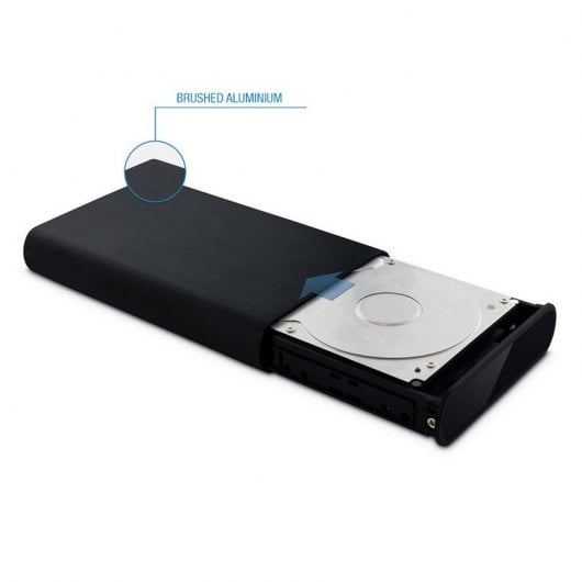 Fantec DB-ALU3 Carcasa HDD 3.5" SATA USB 3.0