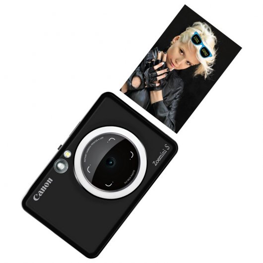Canon Zoemini S Cámara Instantánea 8MP Bluetooth Negro Mate