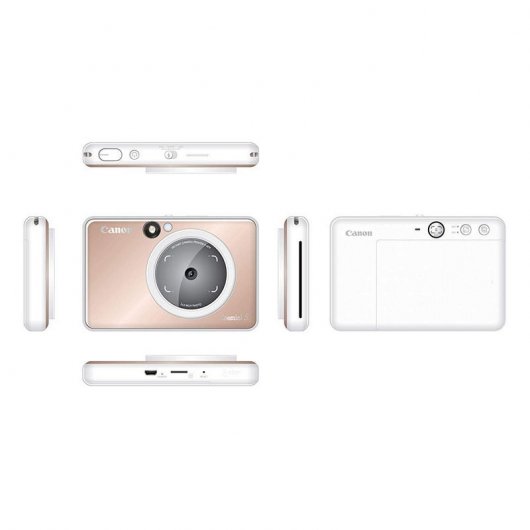 Canon Zoemini S Cámara Instantánea 8MP Bluetooth Oro Rosa