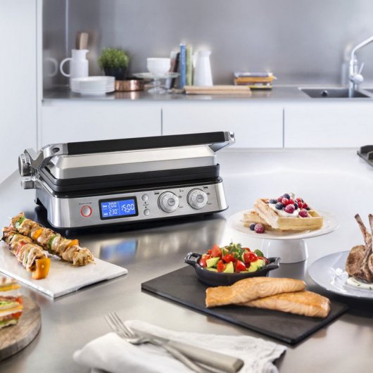 DeLonghi Multigrill CGH 1020D Grill multiposition 2000W Noir/Inox