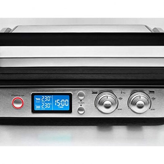 DeLonghi Multigrill CGH 1030D Parrilla Multiposición 2000W Negro/Inox