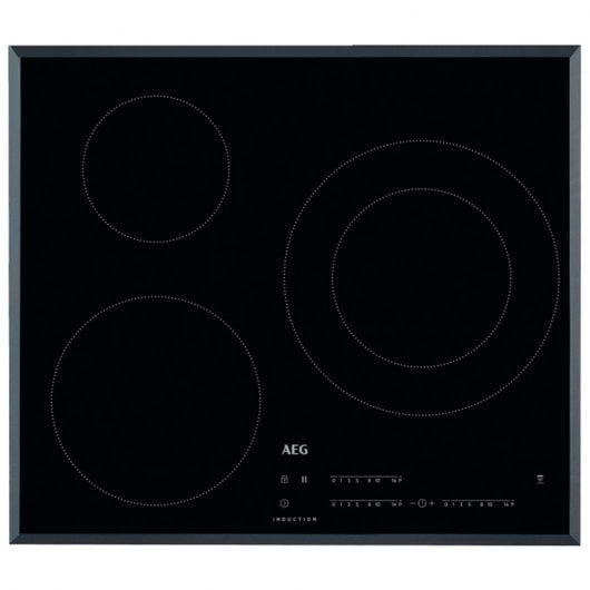 AEG IKB63402FB Placa de Inducción 3 Zonas 60cm Negro