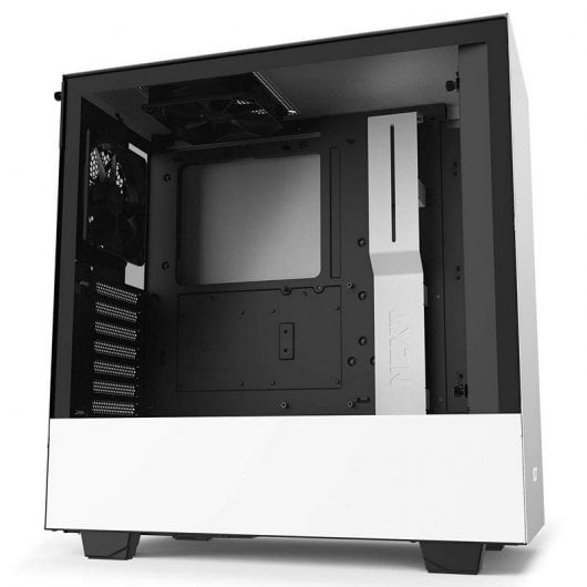 NZXT H510 Cristal Templado USB 3.1 Blanco Mate
