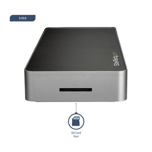 StarTech.com DK30CHDPPDUE laptop-dockingstation & portreplikator Kabelgebunden USB 3.2 Gen 1 (3.1 Gen 1) Type-C Schwarz, Silber